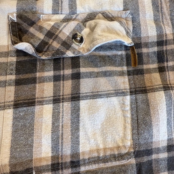 Dubinik Customized Version Mens Plaid Flannel Lng Slve Shirt Cord Flip Cuff; XXL - Picture 6 of 10